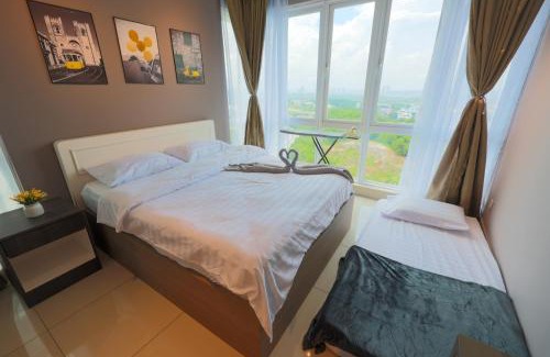 Puchong Apartment | Luxury Homestay Cyberjaya Putrajaya Vision Residence #IOICityMall