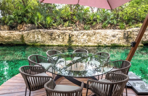 Xpu-Ha House | Luxury house with private cenote and cave