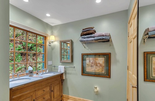 Maggie Valley House | Luxury house on creek with waterfalls on 43 acres in mountains!