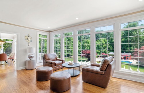 Middlebury House | Luxury House with Indoor Pool, Koi Pond and Outdoor Oasis