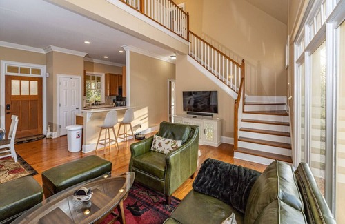 Big Canoe House | Luxury Lake House in Big Canoe/Game Room, Fire Pit