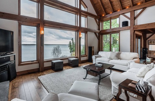 Stokes Bay Villa | Luxury Lake Huron Retreat + Peloton & Dock