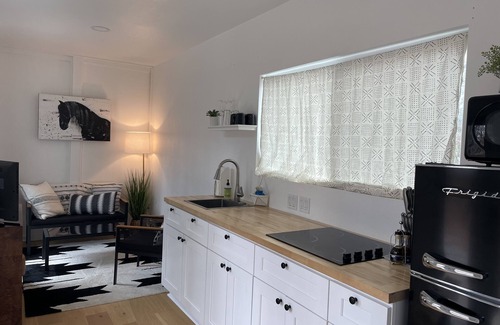 Enoree Cottage | Luxury modern container home in a rural setting! Pet friendly!
