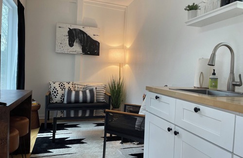Enoree Cottage | Luxury modern container home in a rural setting! Pet friendly!