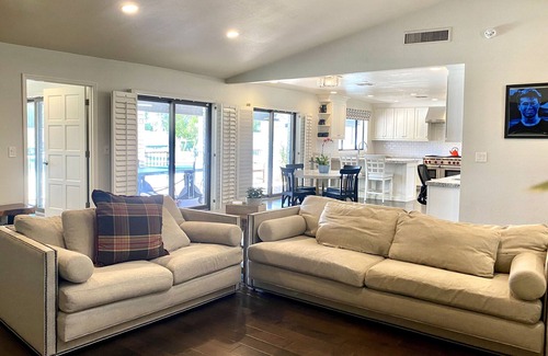 Camelback C C Estates House | Luxury Mummy Mountain Paradise with Heated Pool, Fire Pit, and Sport Court