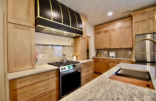 Gastonia Cottage | Luxury New Construction Cottage w/stone fireplace, office & covered deck