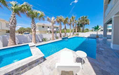 Marineland Acres House | Luxury Ocean View Home with Pool & Spa steps to the beach fenced yard