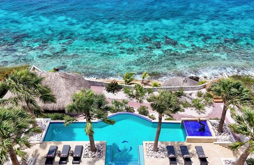 St. Marie Villa | Luxury Oceanfront Home with Private Beach, pool, Jacuzzi