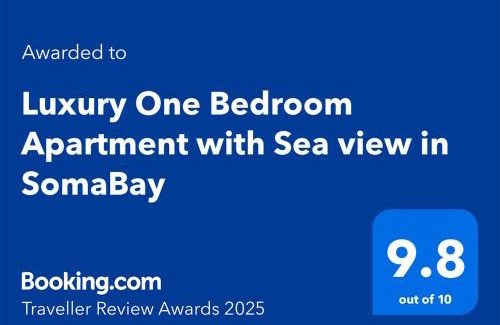 Soma Bay Apartment | Luxury One Bedroom Apartment with Sea view in SomaBay