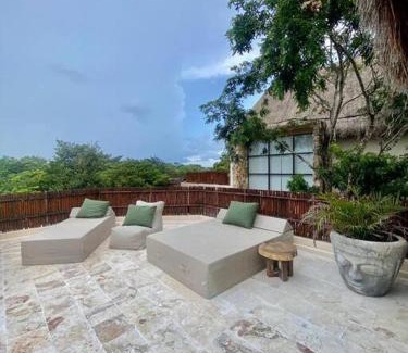 Chemuyil Apartment | Luxury paradise penthouse with private pool
