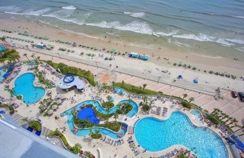 Brush - Stewarts House | Luxury Penthouse 3BR Condo Direct Oceanfront Wyndham Ocean Walk Resort Daytona Beach | 1904