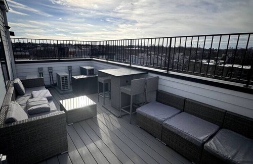 Kingman Park Apartment | Luxury Penthouse Condo+Rooftop+Private Parking+3BD