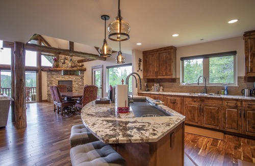Whitefish House | Luxury Private Home with Private 4 Acre Pond