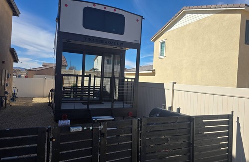 Lancaster House | Luxury RV Retreat, Resort Style Pool, Modern Kitchen, Loft, & Spa Inspired Bath!