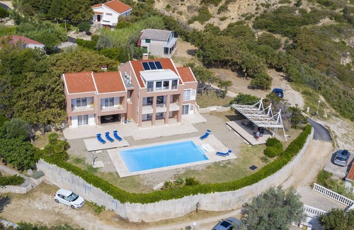 Bosana Villa | Luxury Seafront Villa Exclusive Pag with private swimming pool by the beach on island of Pag