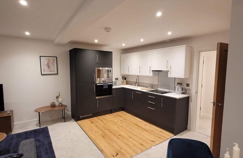 Wainscot Apartment | Luxury Spacious Penthouse In Rochester Strood With Kitchen And Facilities