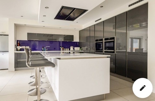 Huntly House | Luxury stay with hot tub in North East Scotland! Games room & outdoor fire pit!