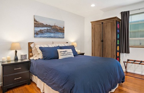 Baywood-Los Osos House | Luxury Studio Retreat | Private Patio & Kitchen
