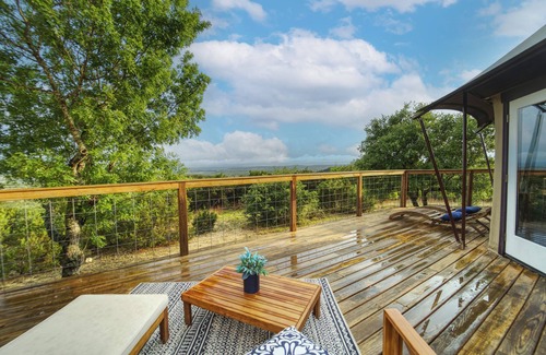 Oatmeal Cabin | Luxury Tent #3 w/outdoor tub and amazing views