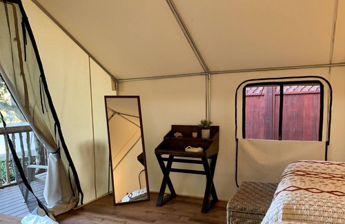 Carmel RV Rental | Luxury Tent - Deluxe