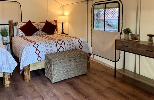 Carmel RV Rental | Luxury Tent - Deluxe
