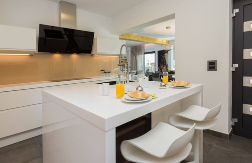 Okrug Gornji Villa | Luxury Villa Argemonia - Stunning view, Heated Pool, Jacuzzi , Gym .