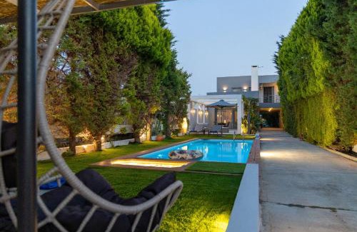 Rethymno Villa | Luxury Villa Hestia Grey with Private Pool