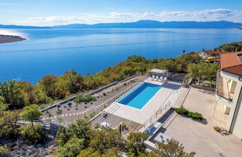 Kraljevica Villa | Luxury villa Ostro with infinity pool, sea view and Krk bridge view