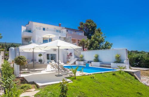 Punat Villa | Luxury villa Punat with pool with sea view , 50m from the beach by WiiBuk