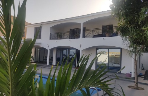 Ngaparou Villa | Luxury villa Swimming pool and garden at Ngaparou Saly Portudal La Somone Senegal