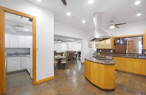 Clear Lake Shores House | Luxury Waterfront Estate w/Heated Pools, Private Pier & Steps to the Boardwalk!