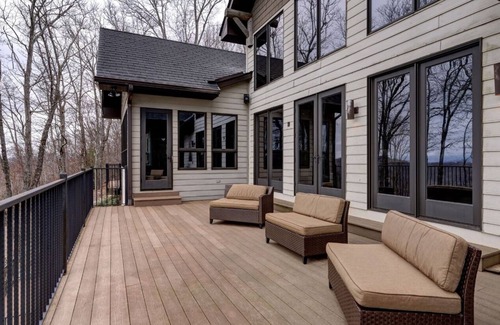 Dillard House | Luxury With Stunning Mountain Views , Indoor Pool, Theater, Custom Wine Bar