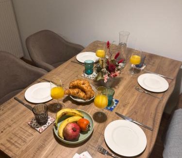 Fuerth Apartment | Luxus I Wohnküche I Garten I Terrasse I Parkplatz