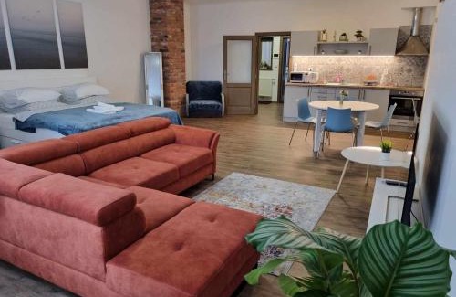 Hradec Kralove Apartment | Luxusní studio na Velkém náměstí, Wi-Fi, Netflix