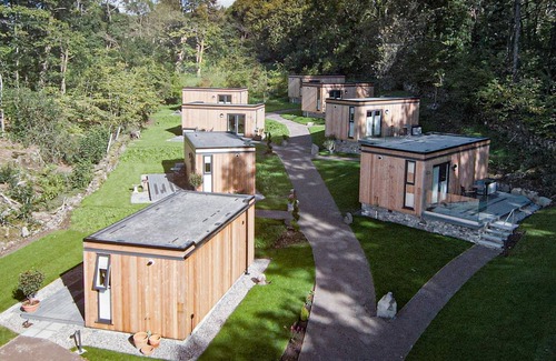 Windermere Cabin | Lyth Woodland pod - a holiday Pod that sleeps 2 with an en-suite