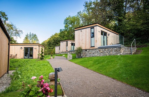 Windermere Cabin | Lyth Woodland pod - a holiday Pod that sleeps 2 with an en-suite