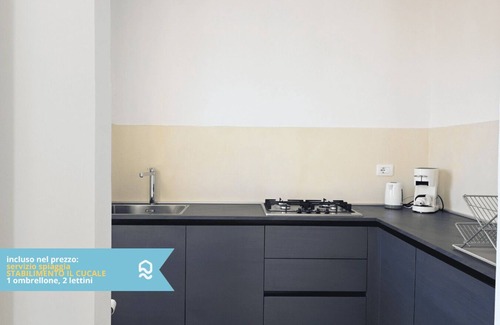 Marcelli Apartment | M431 – Marcelli, new two-room apartment in the center facing the sea