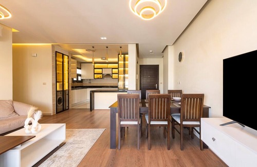 Madinaty Apartment | Madinaty Modern 3BR with Garden Views
