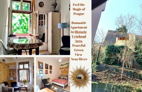 Vysehrad Apartment | Magic Hideway by Vyšehrad-2BR-Congres near- Peace