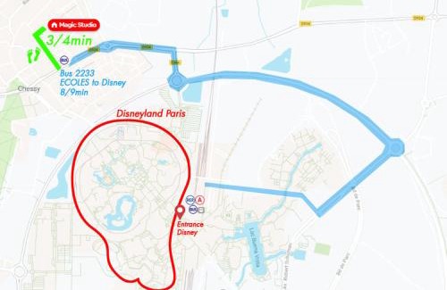 Chessy Apartment | Magic Studio - Disneyland Paris Shopping village 9 minutes