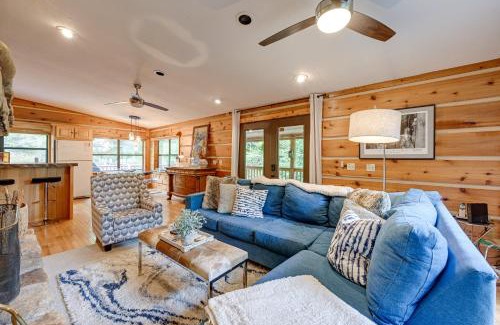 Franklin House | Magical Smoky Mountain Cabin Rental with Waterfall!