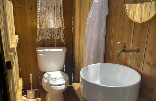Cross Mountain RV Rental | Magical Stargazing Retreat on 11 Acres in San Antonio Estrella 1