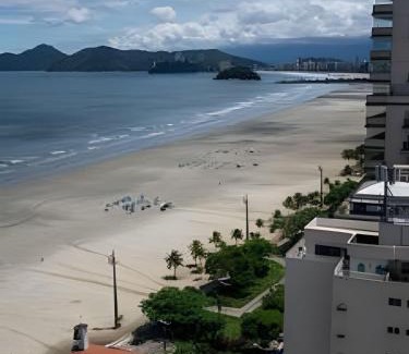Boqueirao Apartment | Magnífica vista para o mar no Gonzaga em Santos