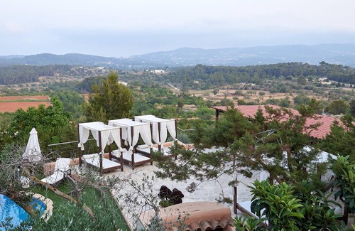 Sant Antoni de Portmany Villa | Magnificent Villa Beia with pool, barbecue, gym, billiards, tennis and football table