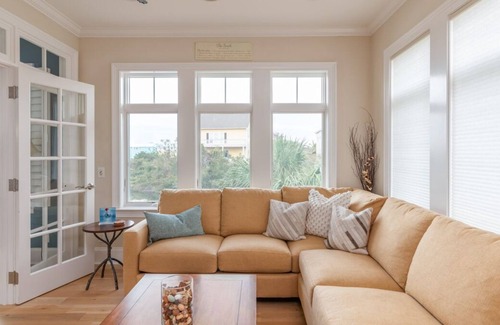 Beachwalk House | Magnificent Beach Home with stunning marsh views, stroll to the beach