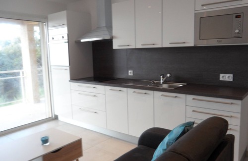 Belvedere-Campomoro Apartment | MAGNIFICENT NEW T2 WITH SEA VIEW TERRACE