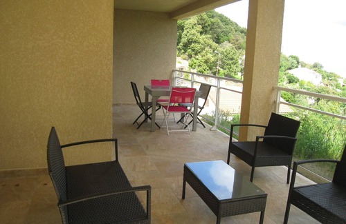 Belvedere-Campomoro Apartment | MAGNIFICENT NEW T2 WITH SEA VIEW TERRACE