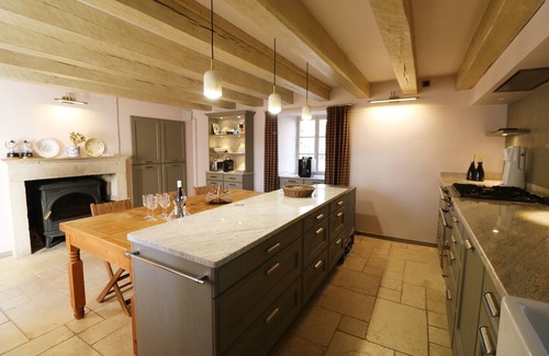 Castels House | Magnificent, traditional stone property with 14m long pool set in nature
