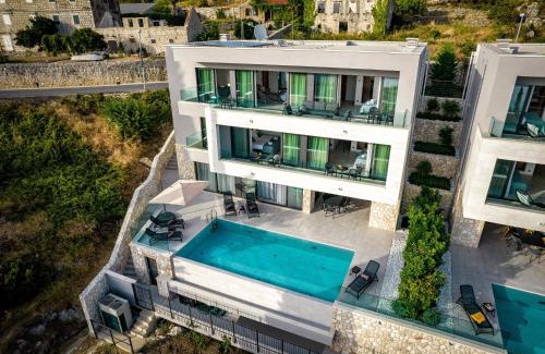 Orasac Villa | Magnificent Orasac Villa 5 Bedrooms Orasac Splendor Villa Stunning Sea & Island Views Gym