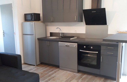 Moriani-Plage Apartment | Magnificent T3 garden apartment 250 m from the beach and center